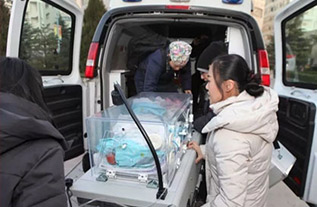 双湖县妇婴监护型护送